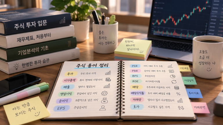 주식 용어 정리 초보자 가이드